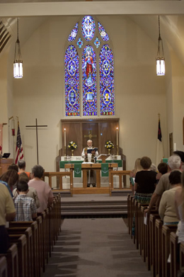 Estherville Lutheran Church Pastor and Congregation