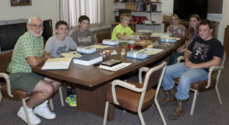 Estherville Lutheran Church Pastor in Sanctuary